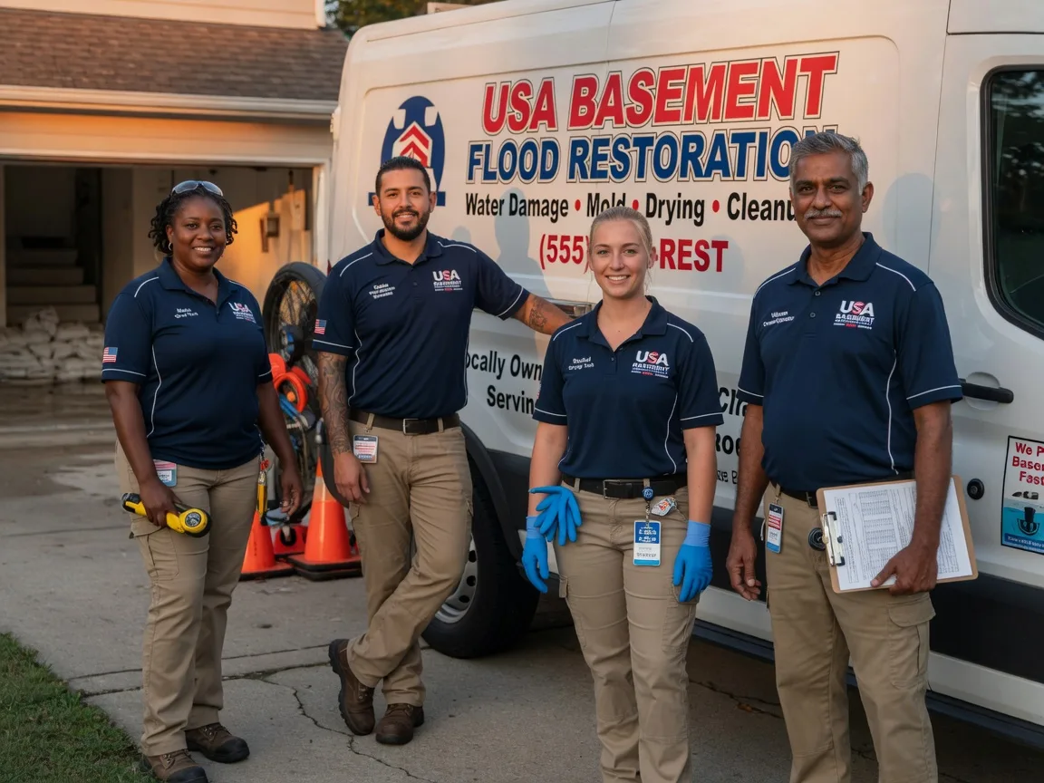 Basement Flood Cleanup company in Enville, TN
